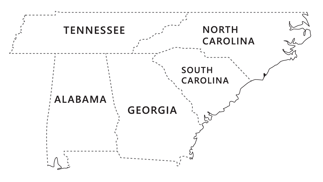 Surveying, Planning, and Consulting in Georgia, Tennessee, Alabama, North and South Carolina